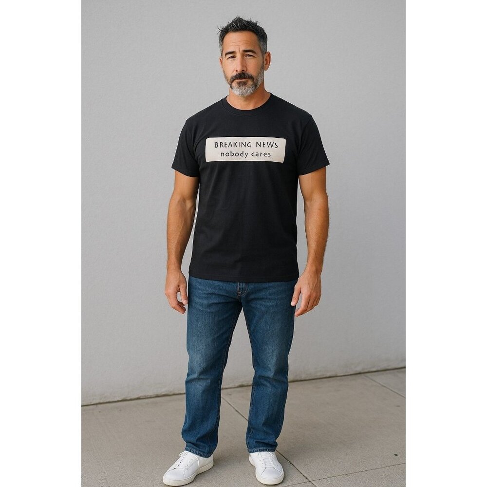 Breaking News Nobody Cares T-Shirt